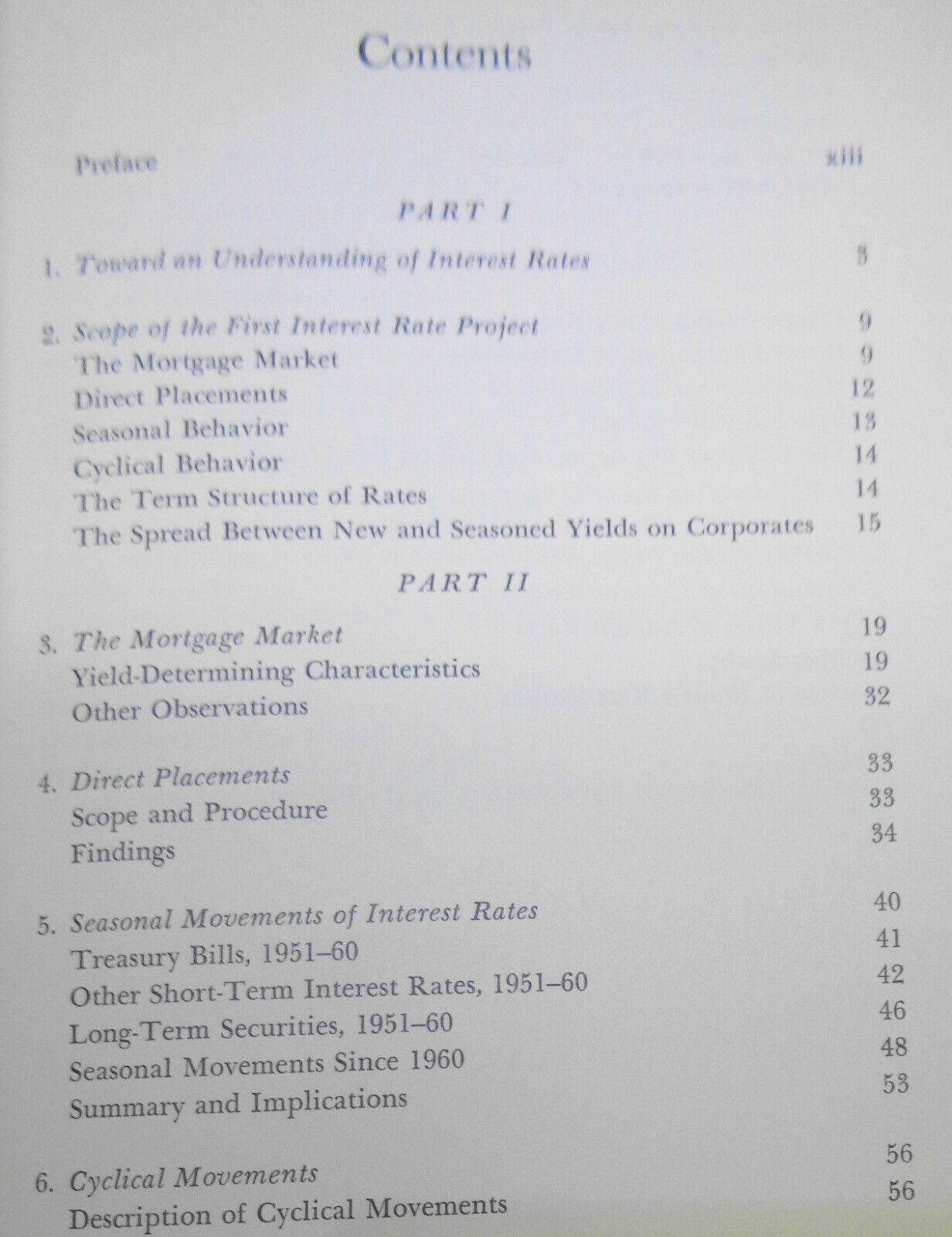 The behavior of interest rates: a progress report, by J W Conrad Hardcover 1966