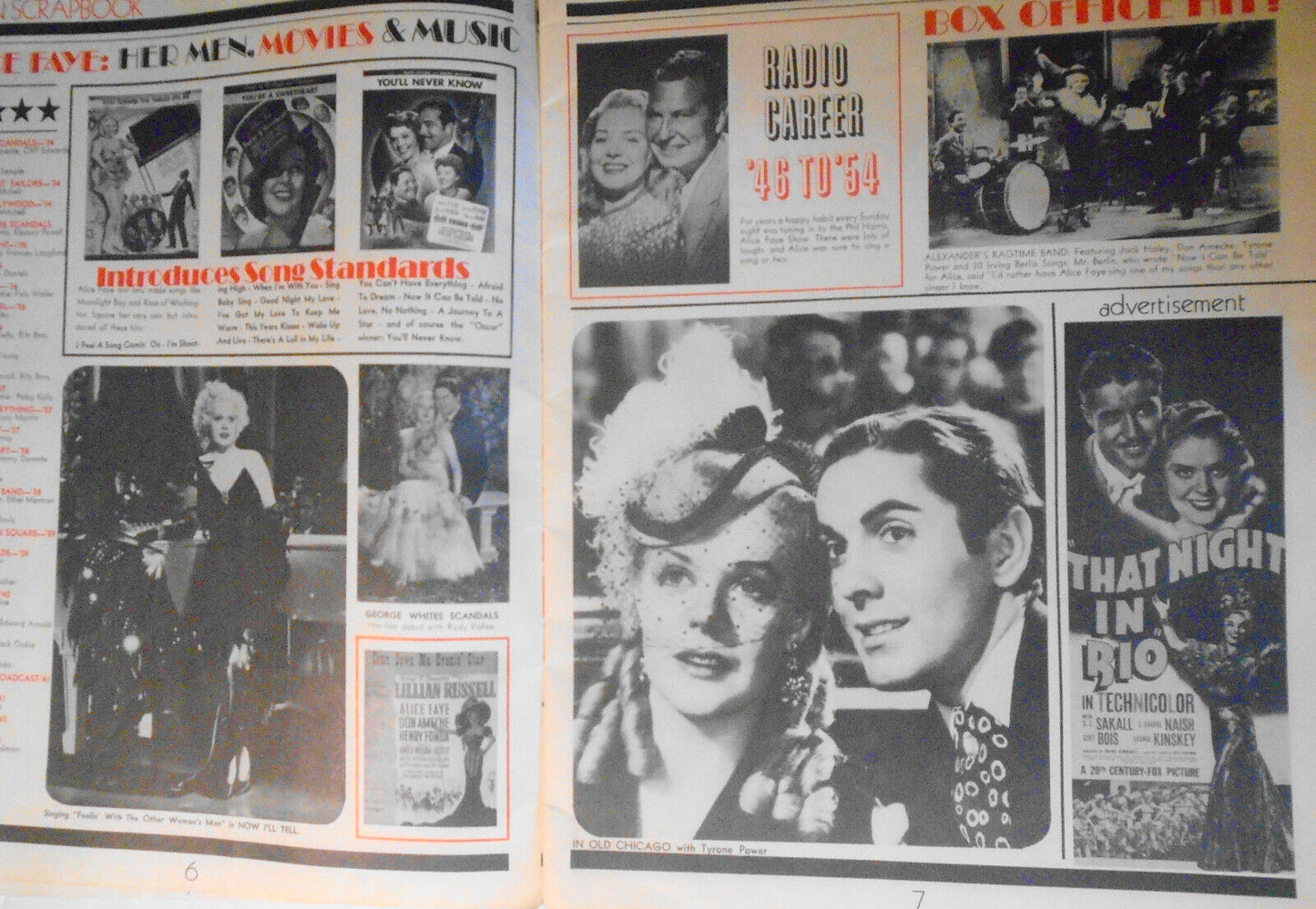 SIGNED Alice Faye & Stubby Kaye, et al   Good News souvenir Program, 1974