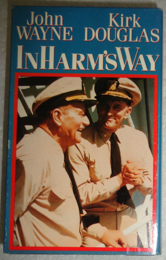 In Harm's Way - Betamax Beta tape -  John Wayne -- Kirk Douglas