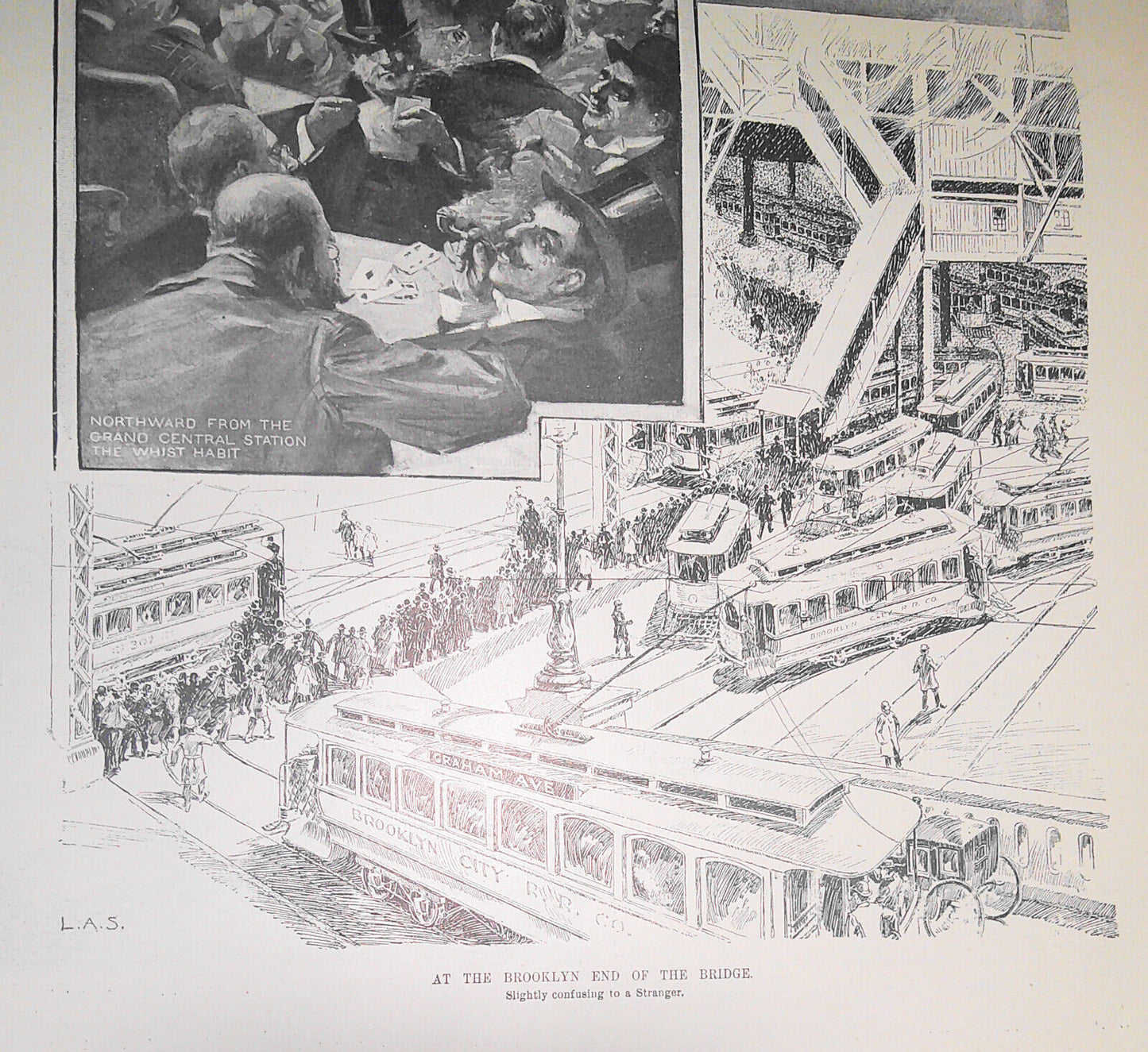 How People Come and Go in New York - Harper's Weekly, February 26, 1898 section