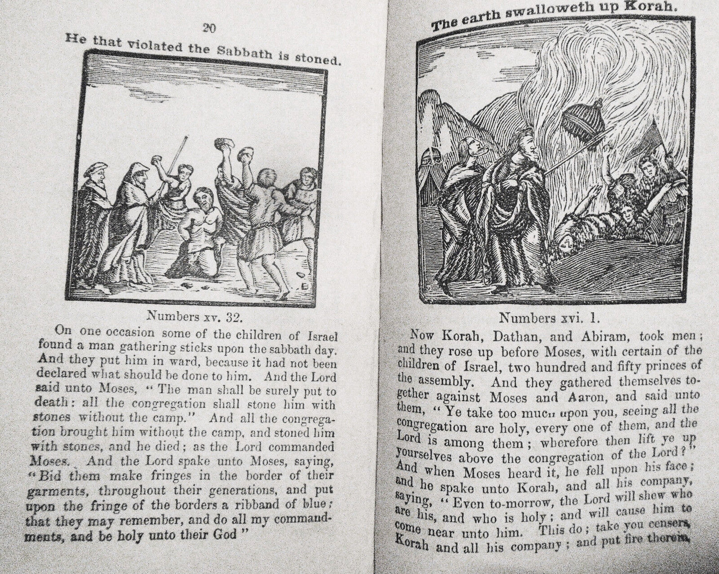 [Chapbook] The History of Moses -- embellished with cuts [1847]