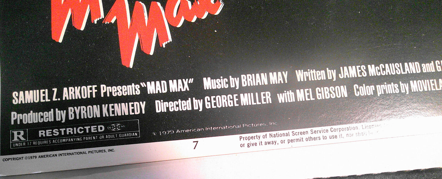 MAD MAX Lobby Card #7 1979 - 11x14 inches