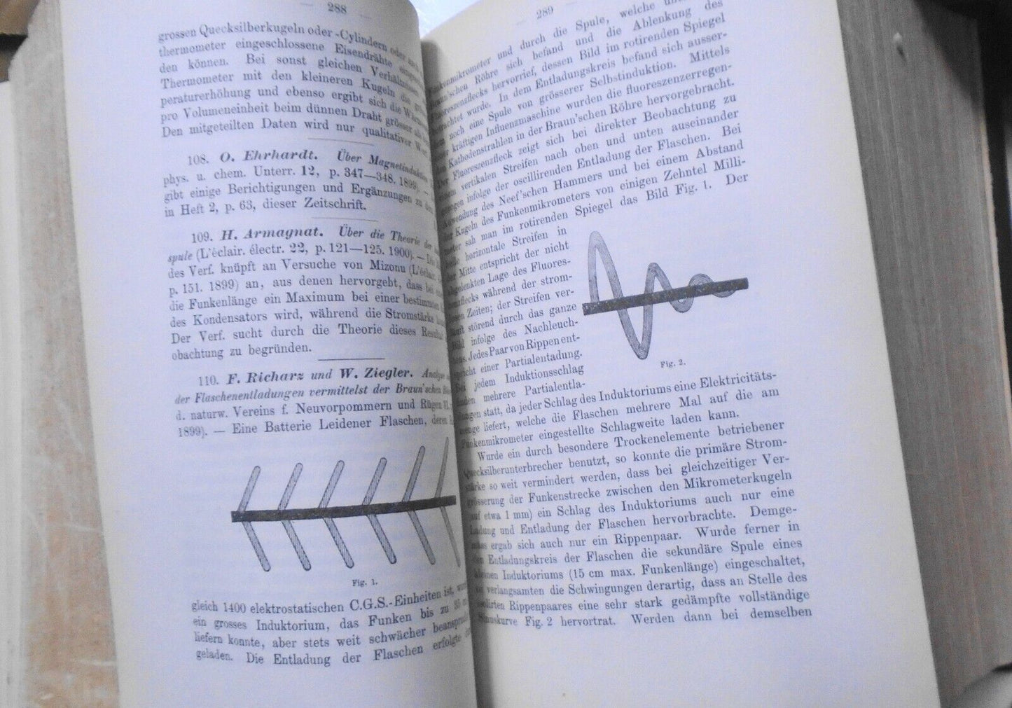 Beiblatter Zu Den Annalen Der Physik, Band 24, 1900. Pierre Curie radium etc