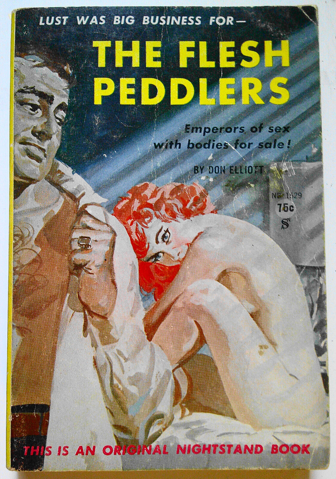 The Flesh Peddlers, by  Don Elliott.  1960. First printing.