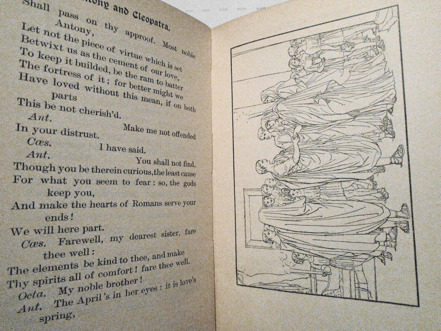 Anthony and Cleopatra, by William Shakespeare. 1893 Ariel edition, Putnam's