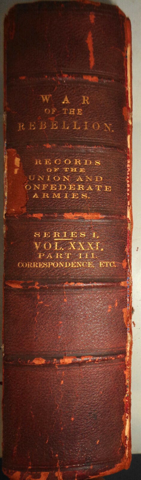 1890 The War of Rebellion - Ser 1, Vol 31 Part 3, Correspondence - Operations TN