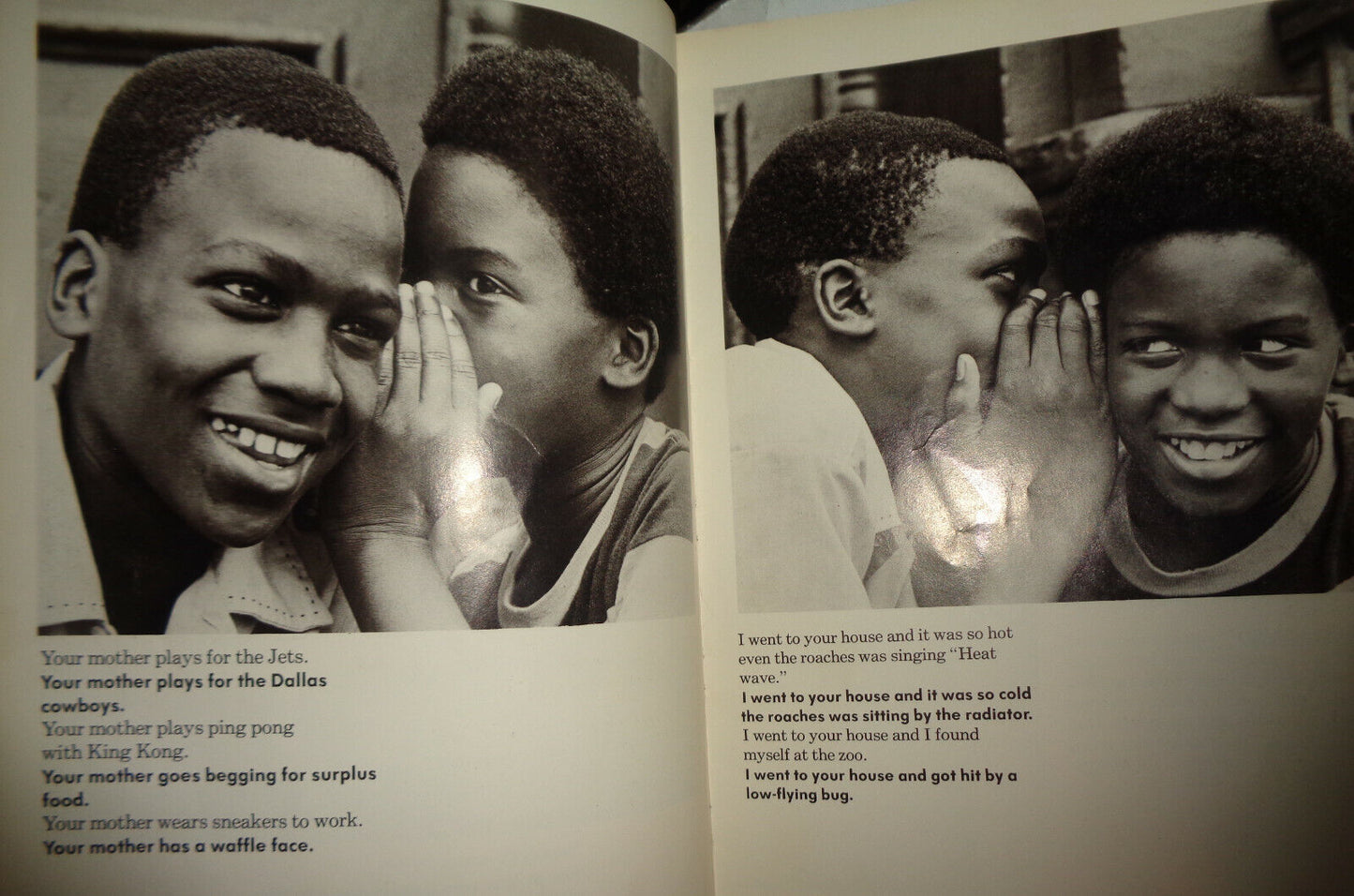 Street Smart, by Bob Adelman (photographs), and Susan Hall (text editor). 1972 F