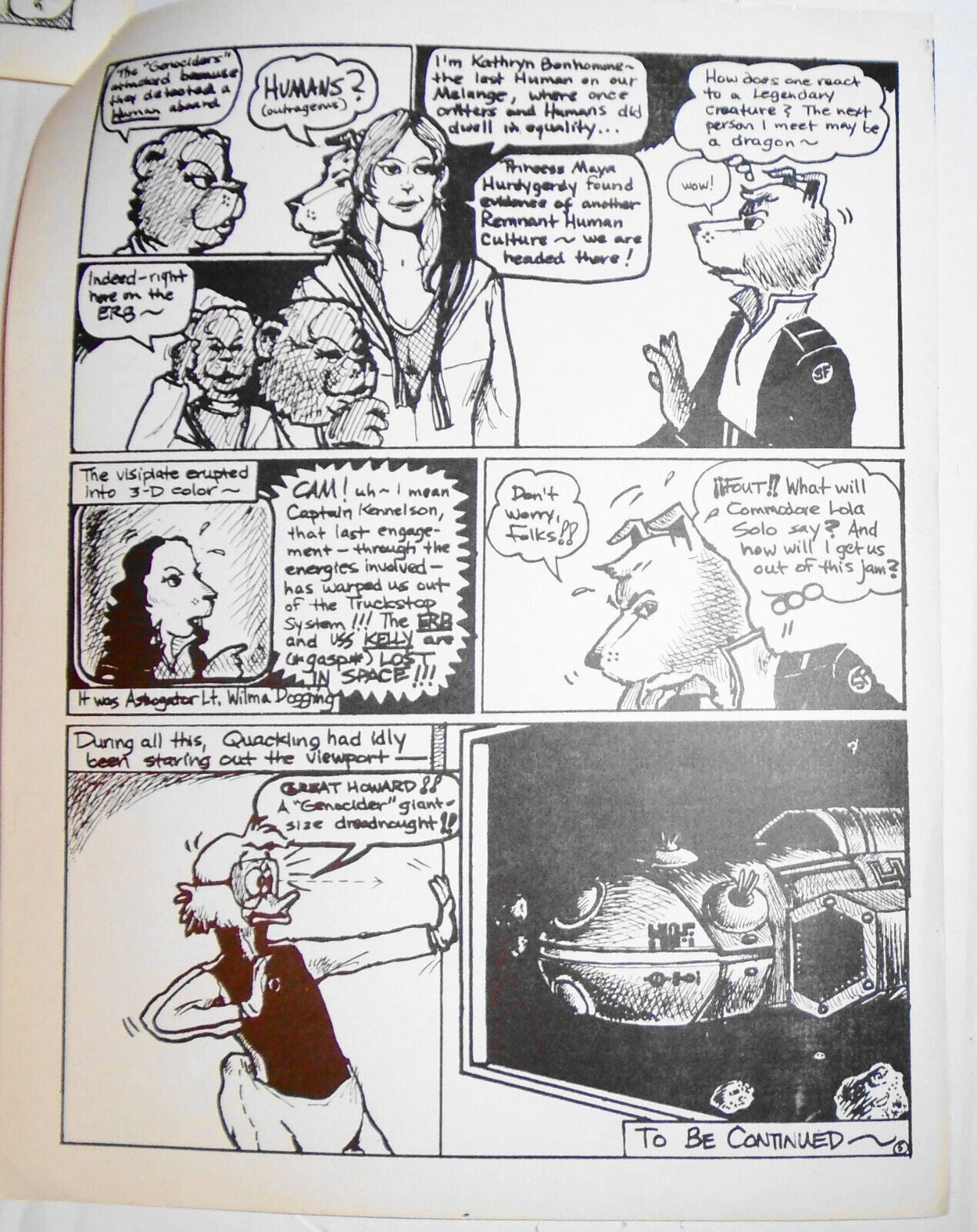 Star-Waste, by Stuart (Stu) Shiffman ***SIGNED*** 1977. Original comic strip