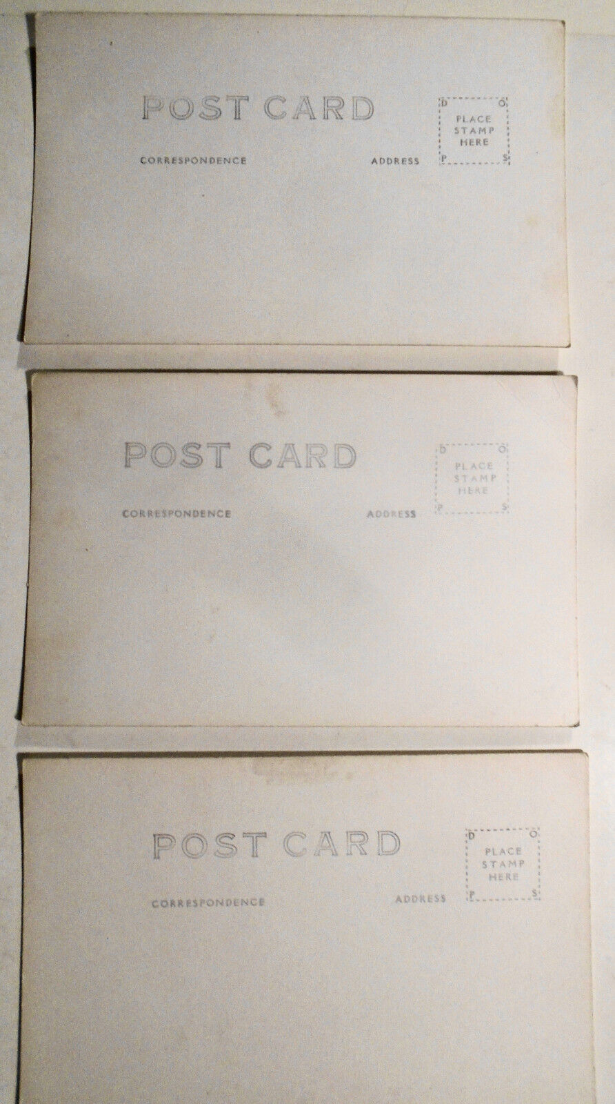 Lake Tahoe : 3  RPPC Antique Photo Postcards lot