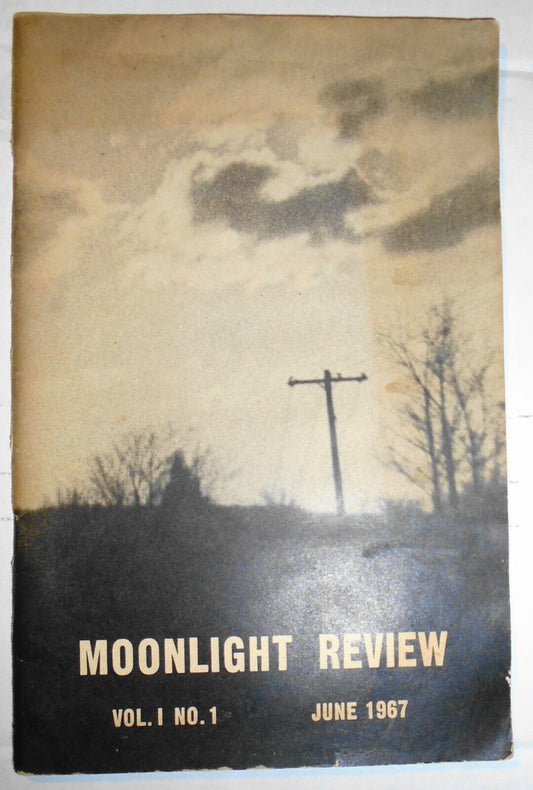 Moonlight Review, Vol.1, No. 1, 1967. English teachers' poetry & prose writings