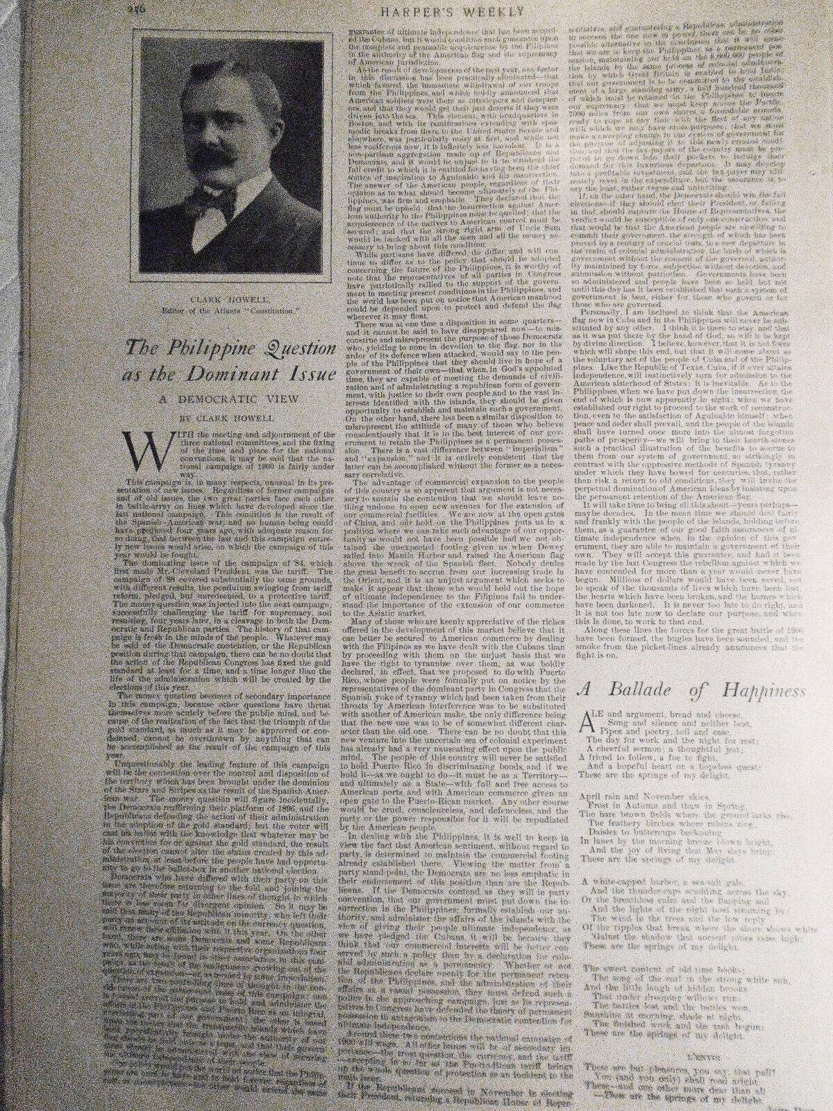 Harper's Weekly, March 17, 1900 - Kipling : Sin of Witchcraft Cape Town, etc