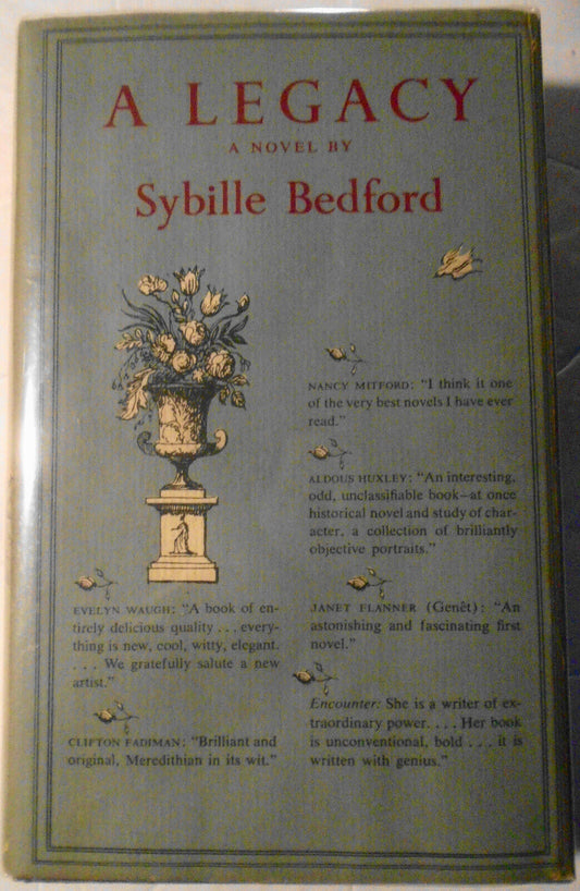 A Legacy. A Novel by Sybille Bedford. 1957 First edition. HC/DJ [Jewish fiction]