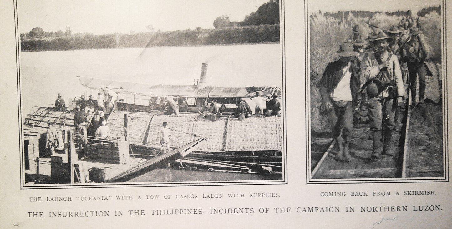 Insurrection in the Philippines - Incidents of Campaign in Northern Luzon - 1900