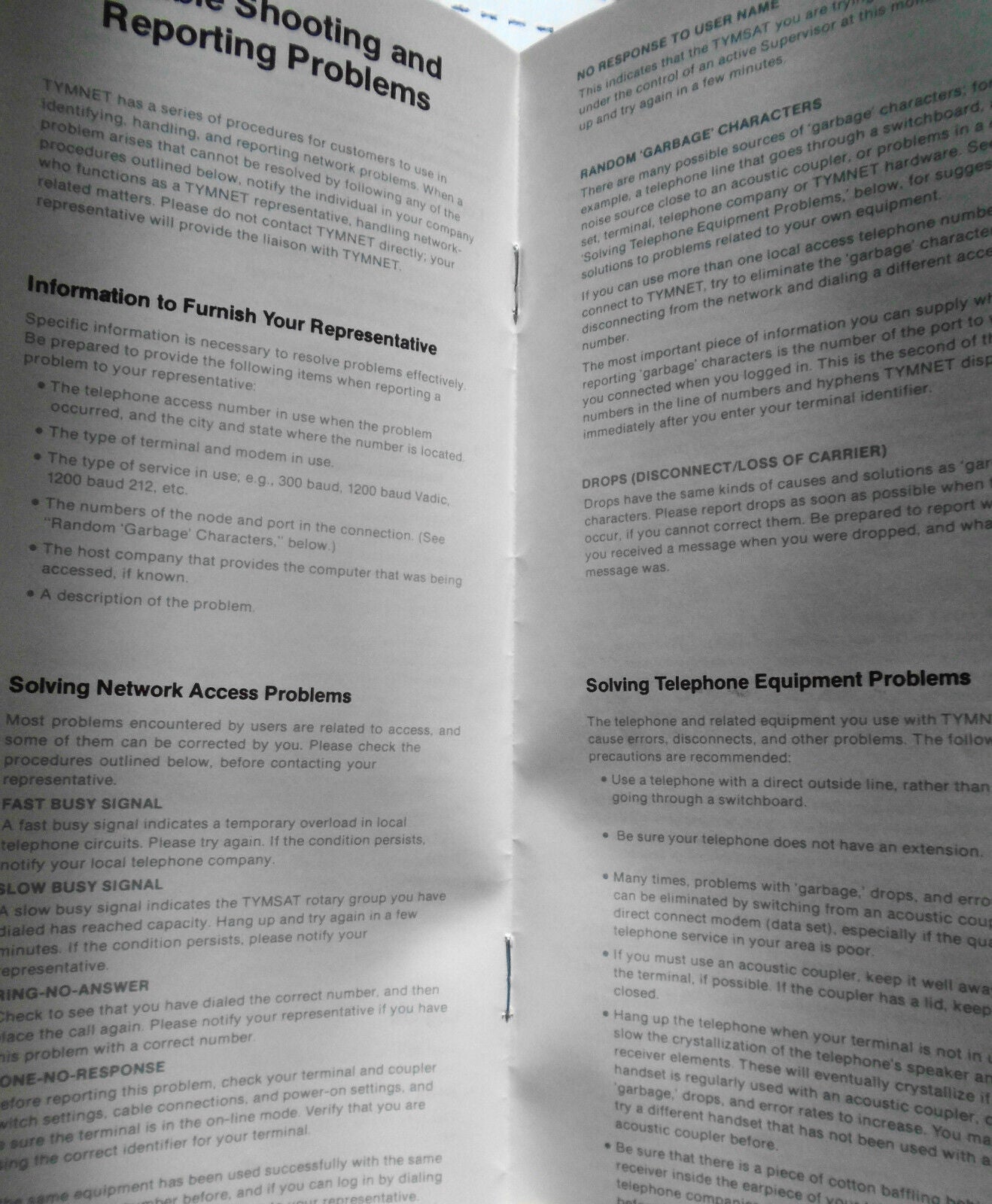 How To Use Tymnet. May 1984. Brochure [Before Internet]