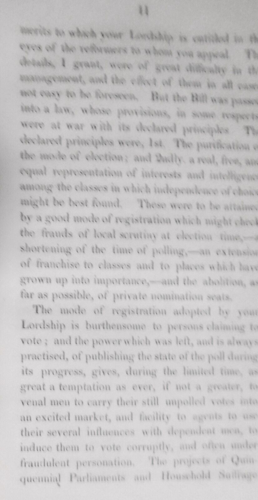 1842 Remarks on conduct of the late Government... in letter to Lord John Russell