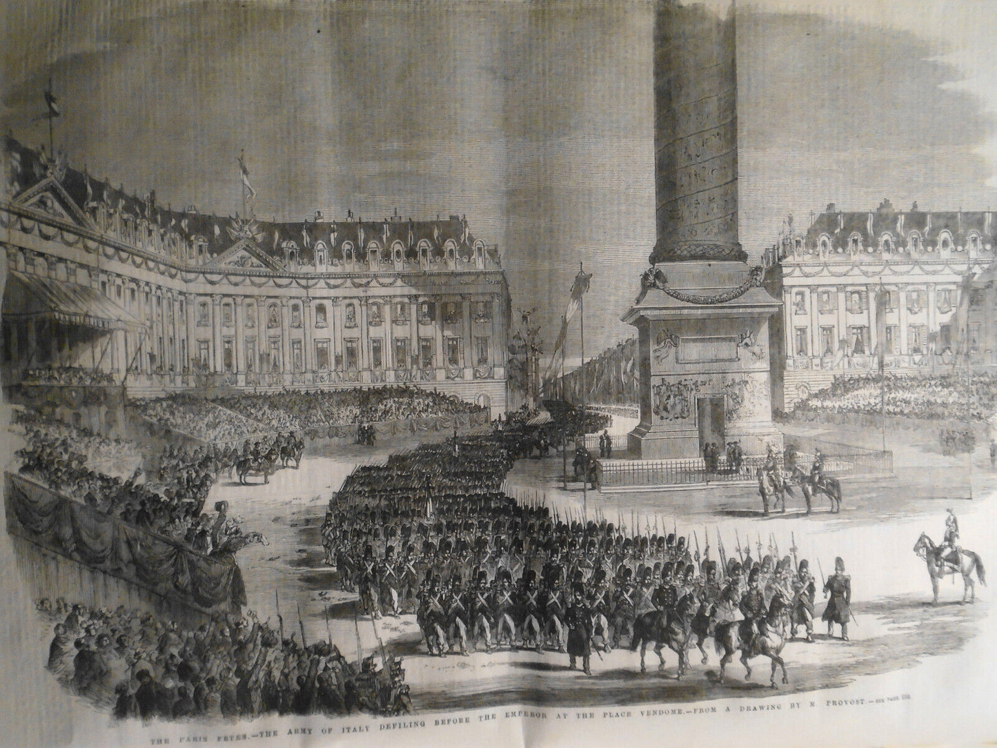 The Illustrated London News, August 27, 1859 - Army of Italy in Paris; fetes etc