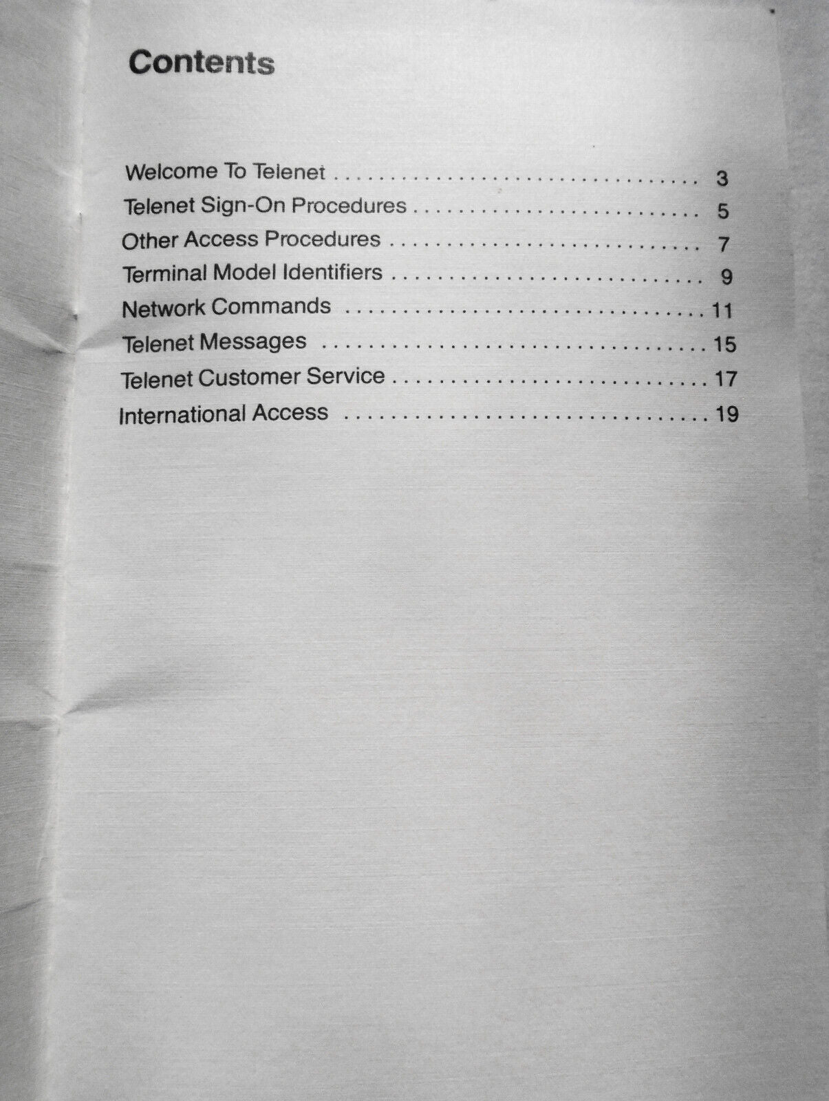 How to use Telenet - Information for terminal users - March 1984. By GTE.
