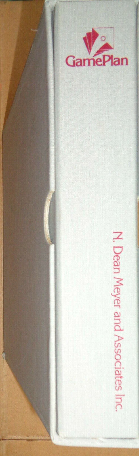 GamePlan by N Dean Meyer Assocs 1988 - IBM - Management of new information tools