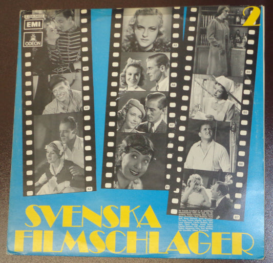 SVENSKA FILMSCHLAGER - VOL. 2 - vinyl lp. 1972. Very Rare.