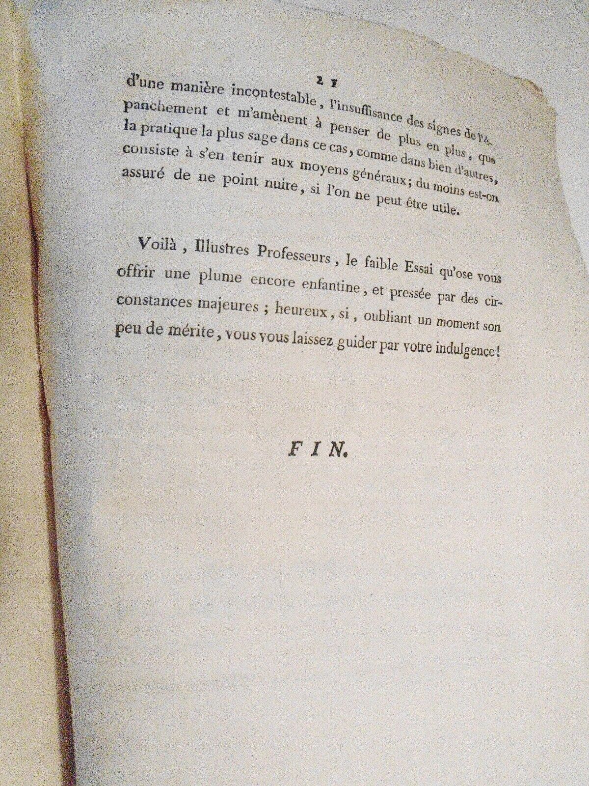 1807 Quelques réflexions sur l'abus du trépan dans traitement plaies de tete