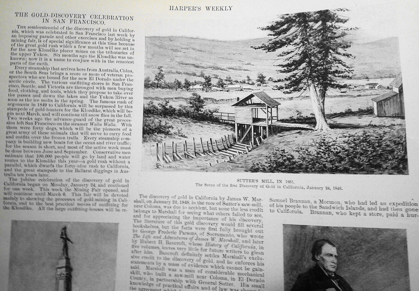 The Gold-Discovery celebration in San Francisco - Harper's Weekly, 1898
