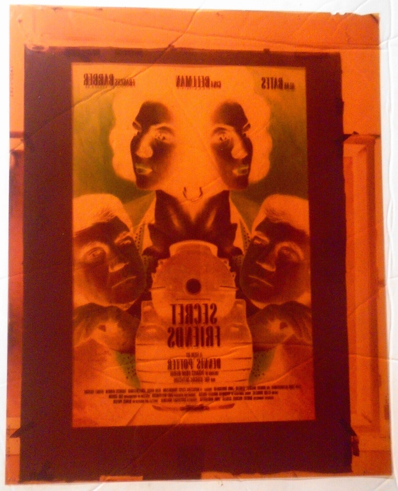 Secret Friends Poster + Negative. Dennis Potter. Alan Bates, Gina Bellman. 1991