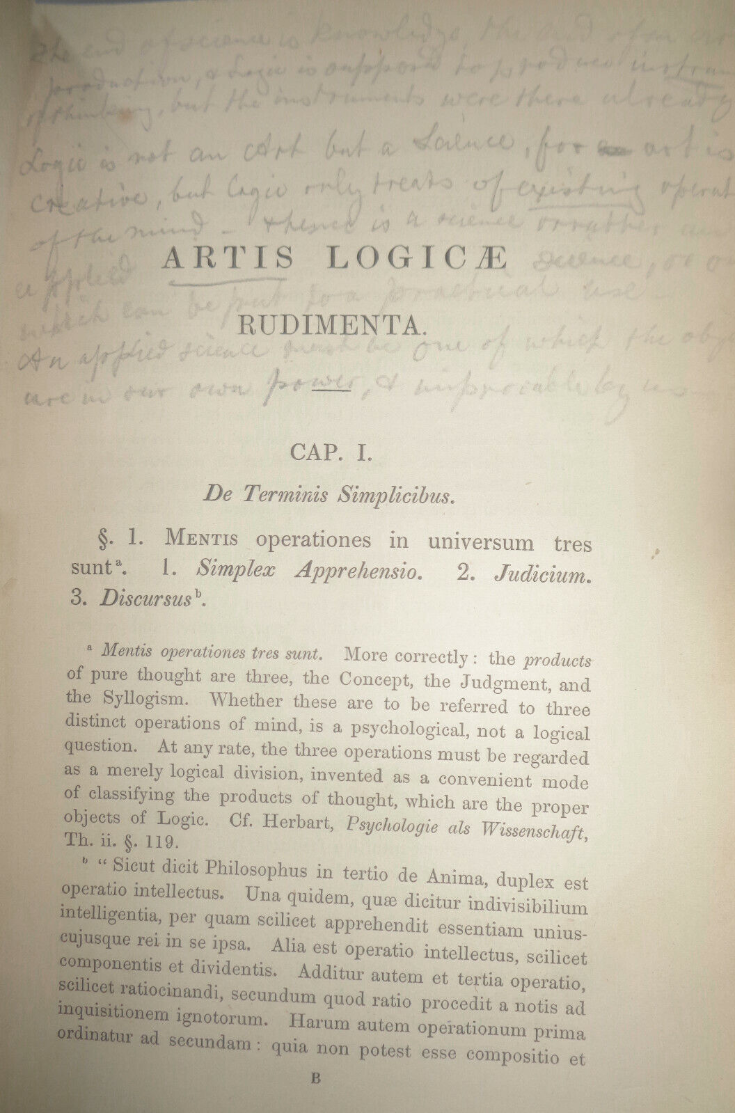 1862 Artis logicae rudimenta, from the text of Aldrich, by H.L. Mansel.