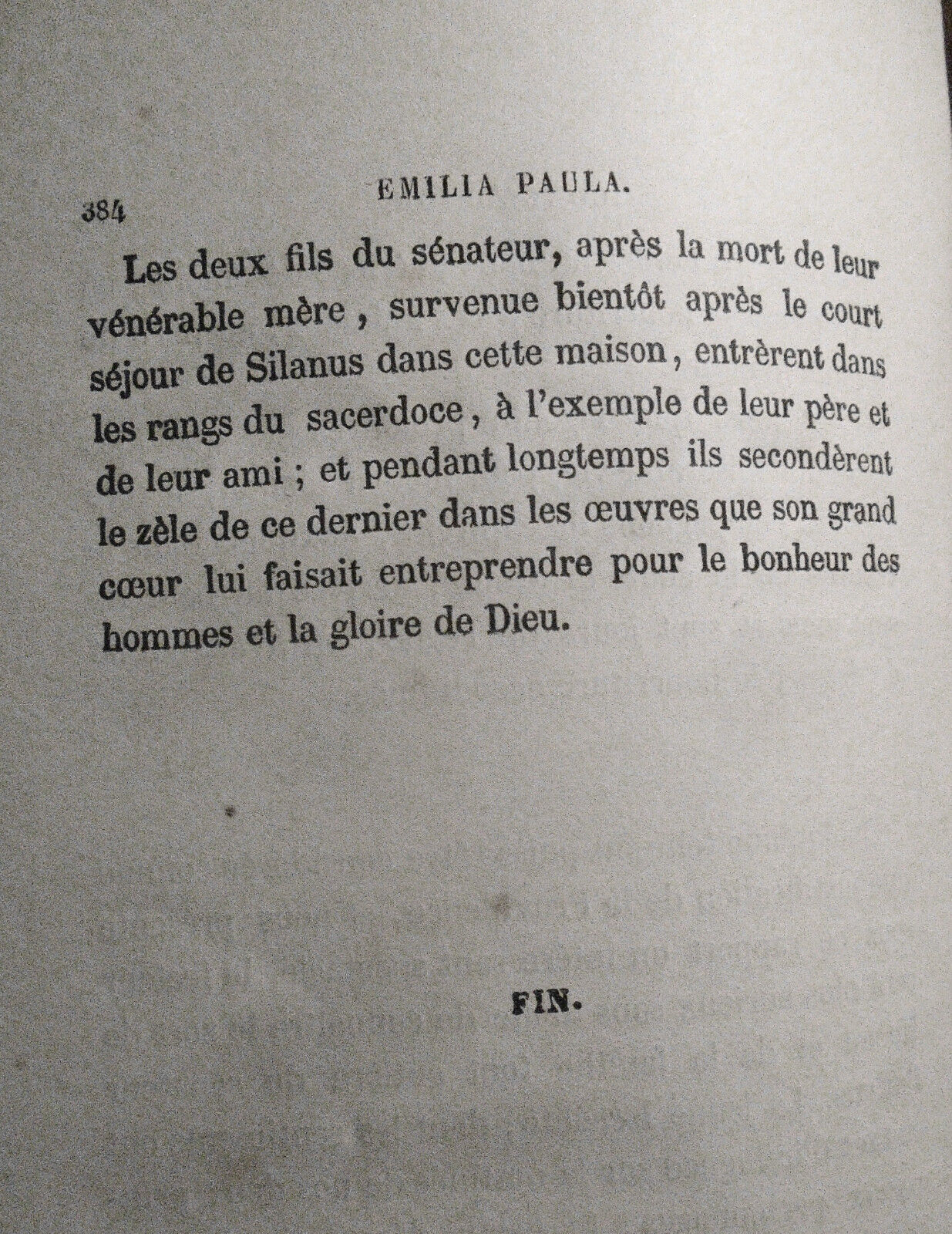 1874 Emilia Paula par J. Bareille, 8eme édition revue et corrigée