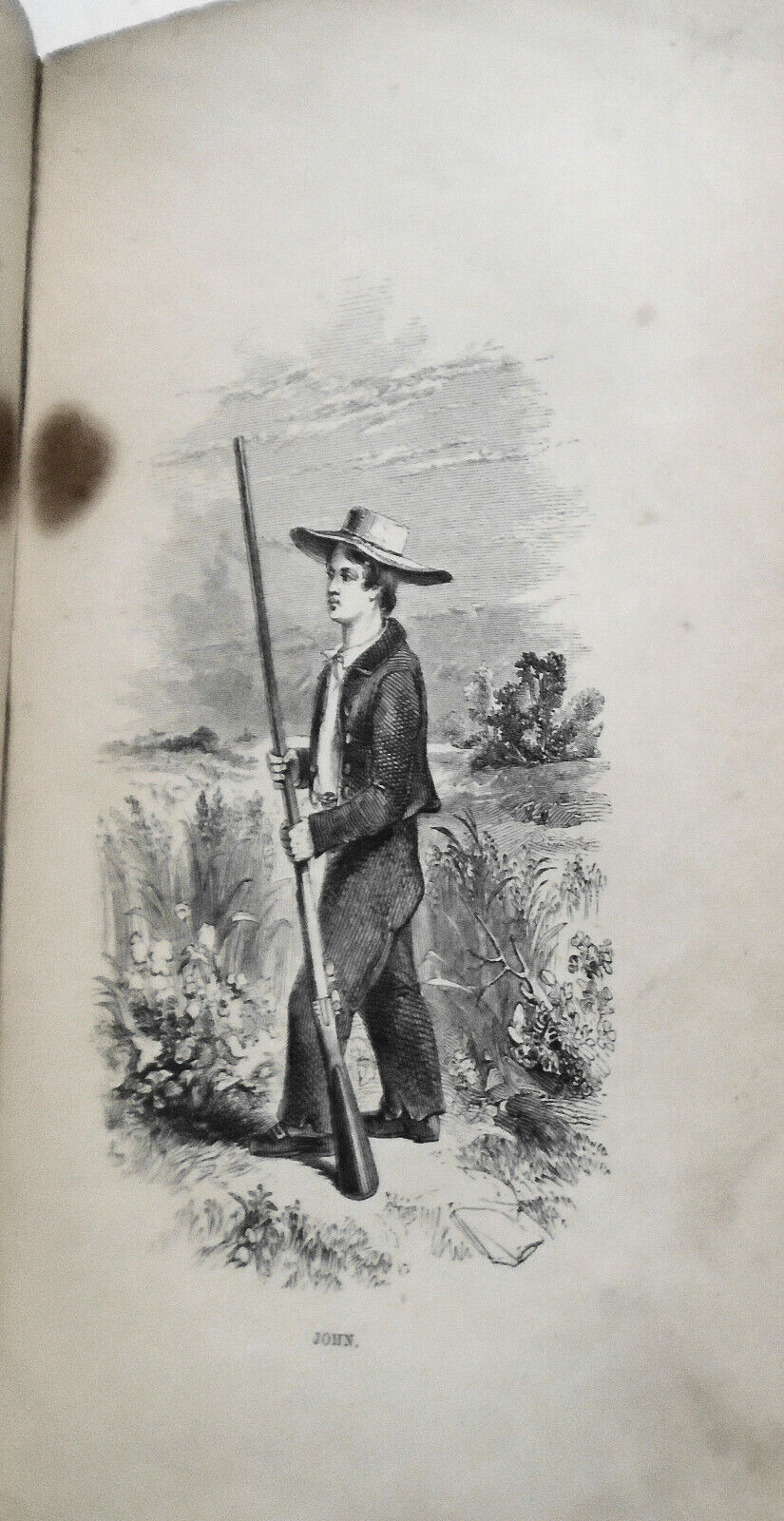 Captain Marryat : The settlers in Canada : written for young people - 1860