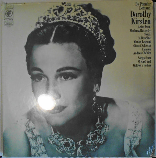 Dorothy Kirsten,  By Popular Demand - LP - SEALED, NEW Odyssey Columbia Y 31737