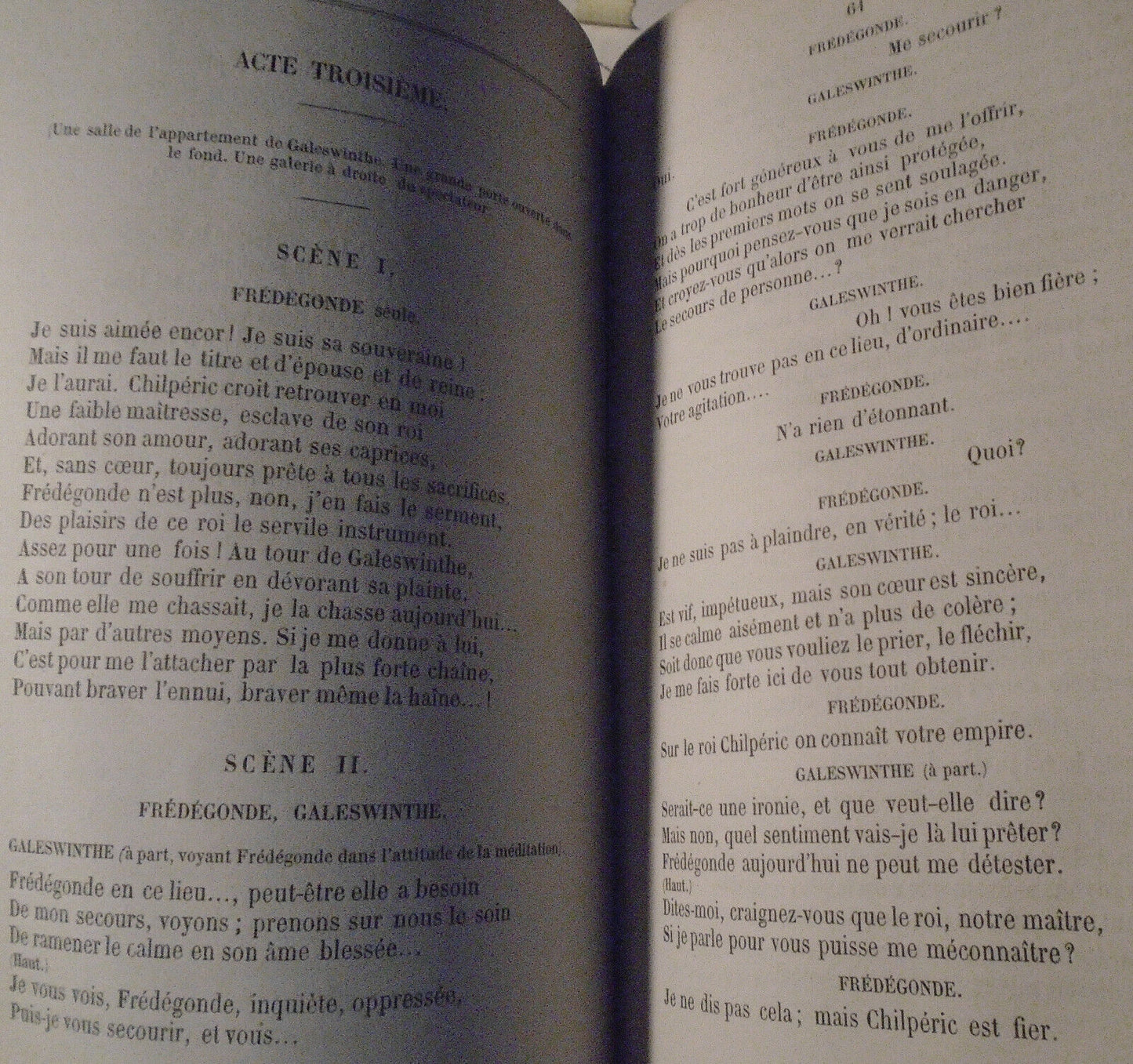 1856 Galeswinthe drame en 5 actes et en vers -Charles-Ambroise-Napoleon Maignien