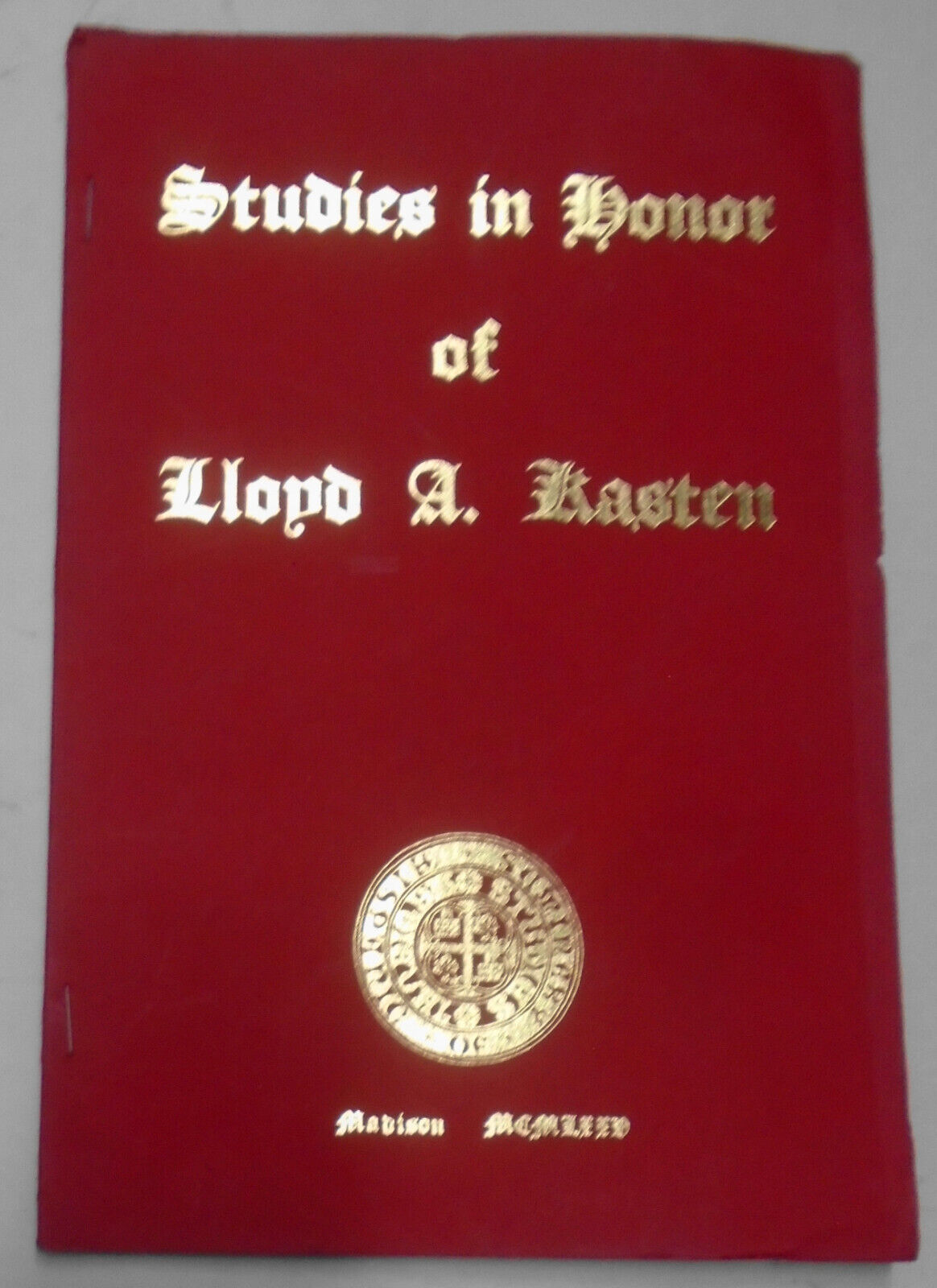 Studies in honor of Lloyd A Kasten: The 9th sphere of Os Lusiadas by F.M. Rogers