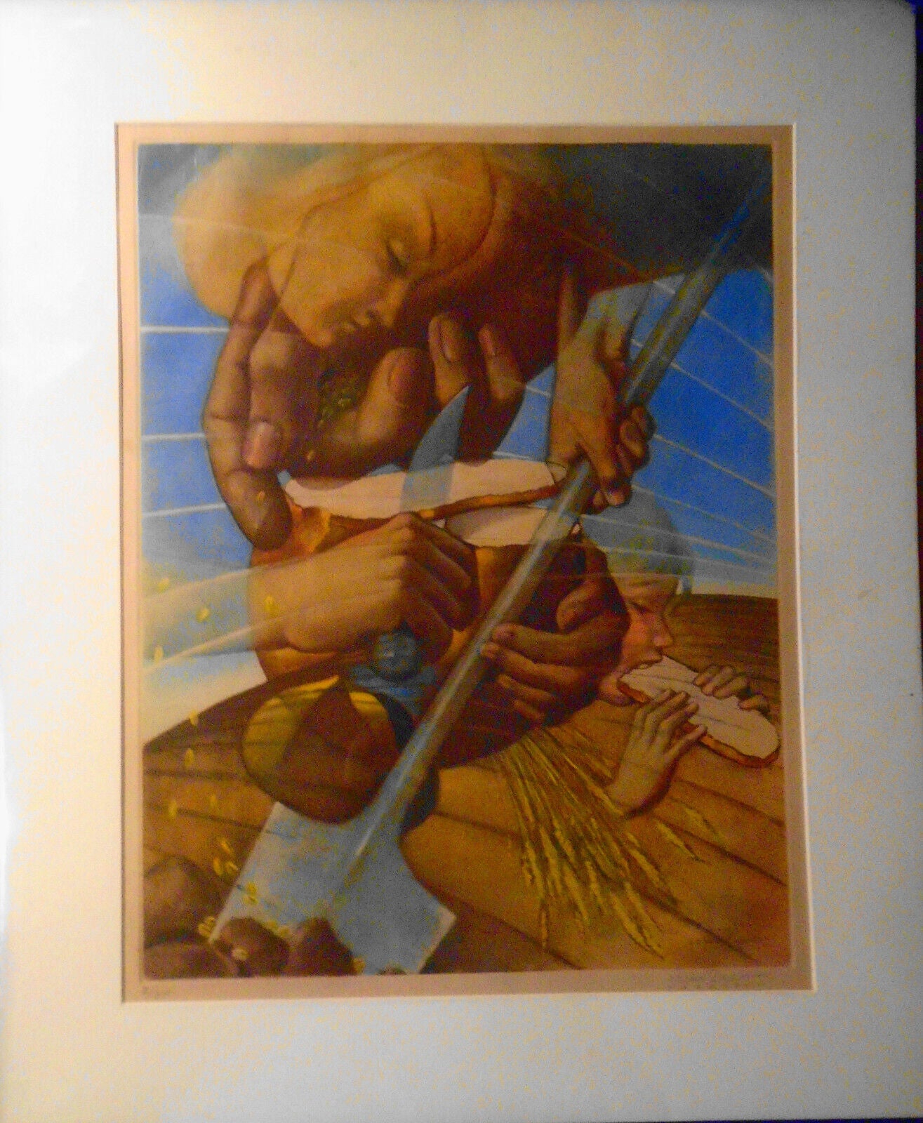 Jean-Dominique van CAULAERT (1897-1979) - SIGNED Poster No. 2 of 300.  31" X 26"