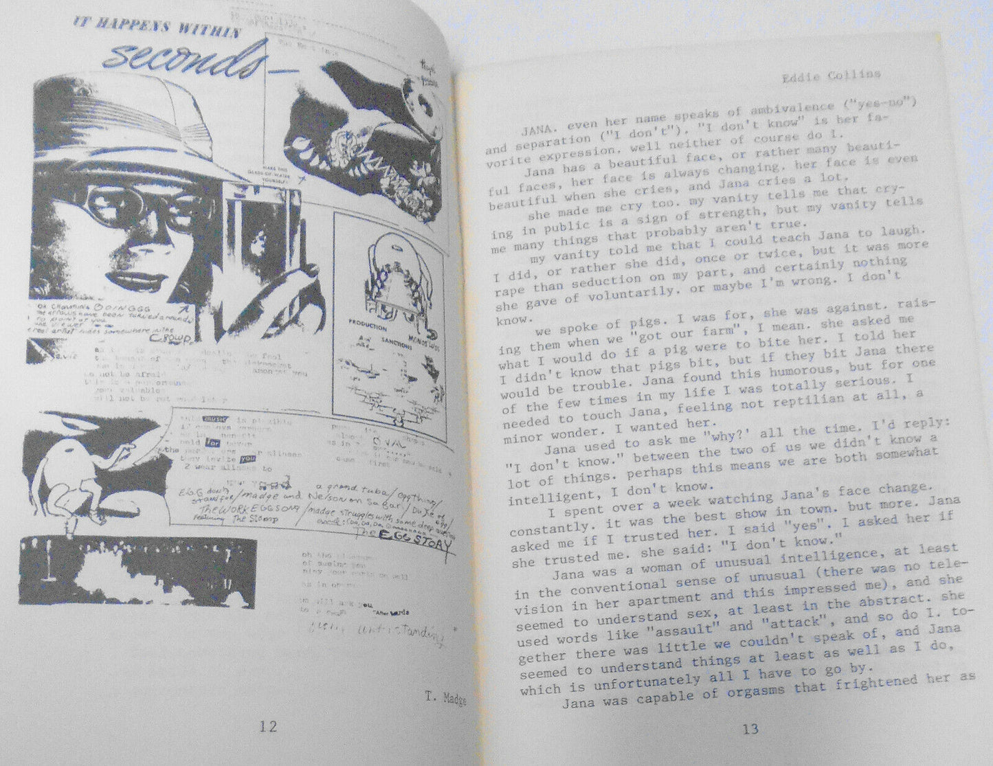 Police Beat - Vol 1, No 1 - [Signed] For Emerging Writers & Artists. 1980, Iowa.