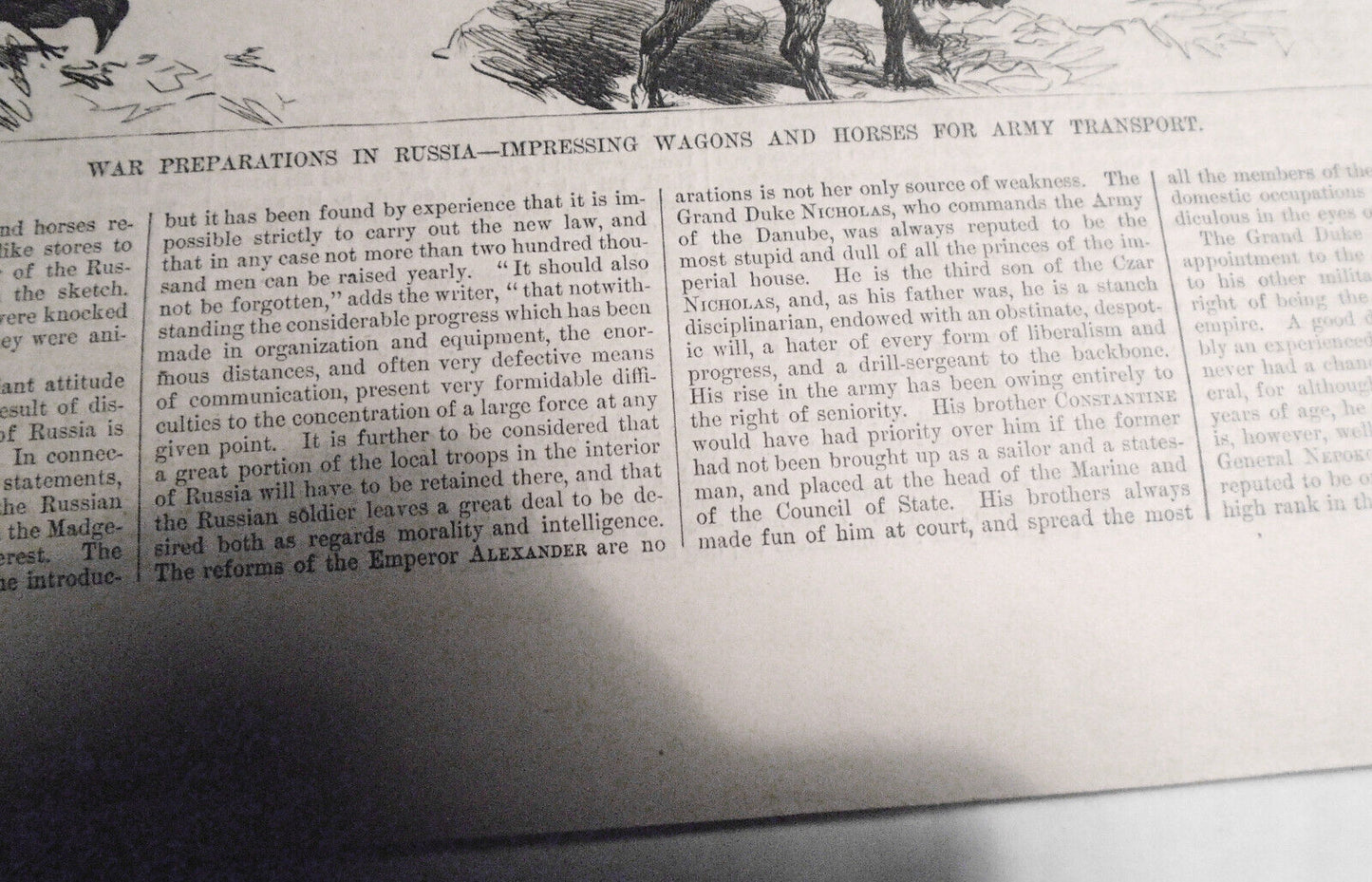 War Preparations in Russia - Harper's Weekly. February 3, 1877