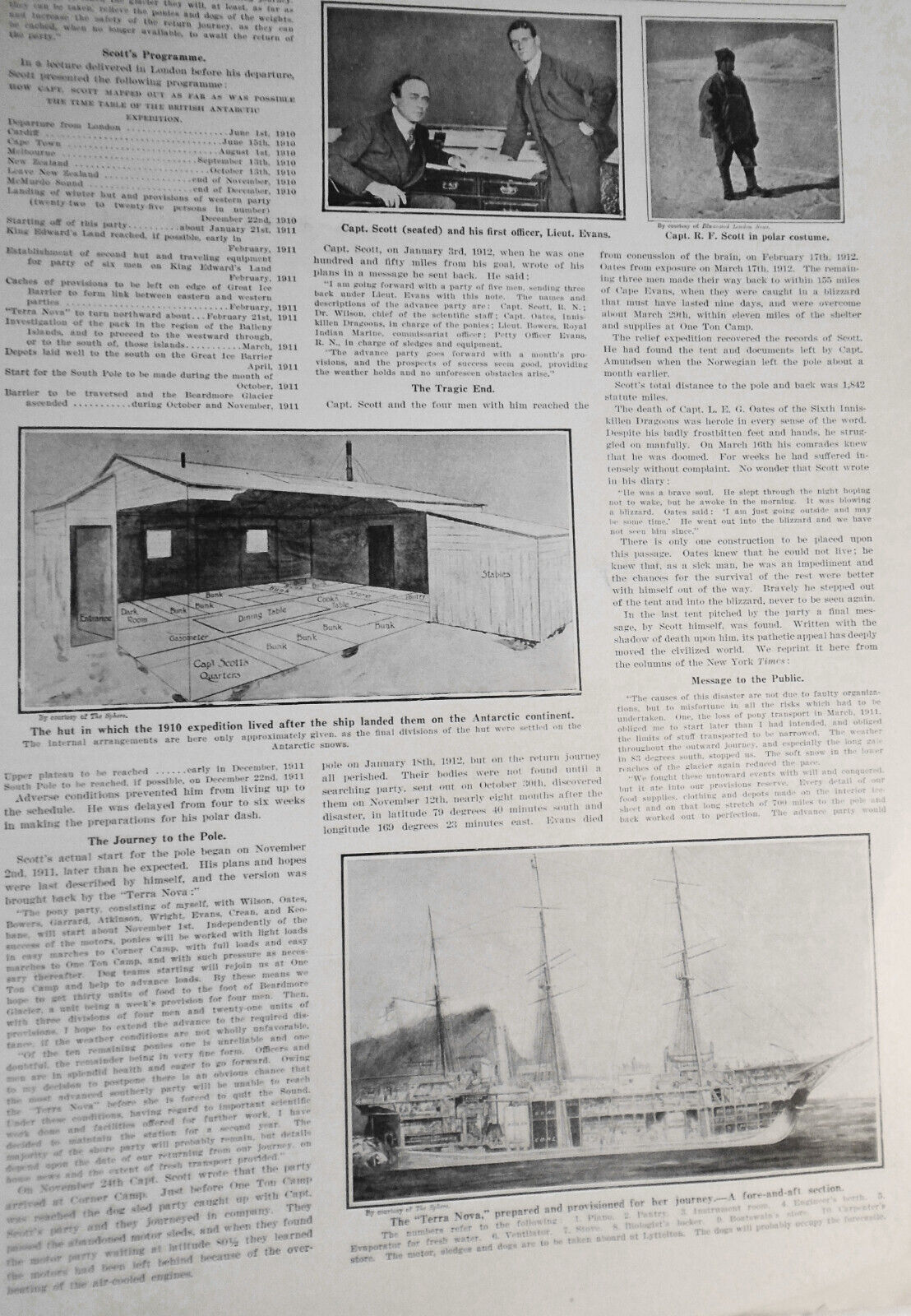 Scientific American - February 22, 1913 - Scott Expedition; Roosevelt ad; etc