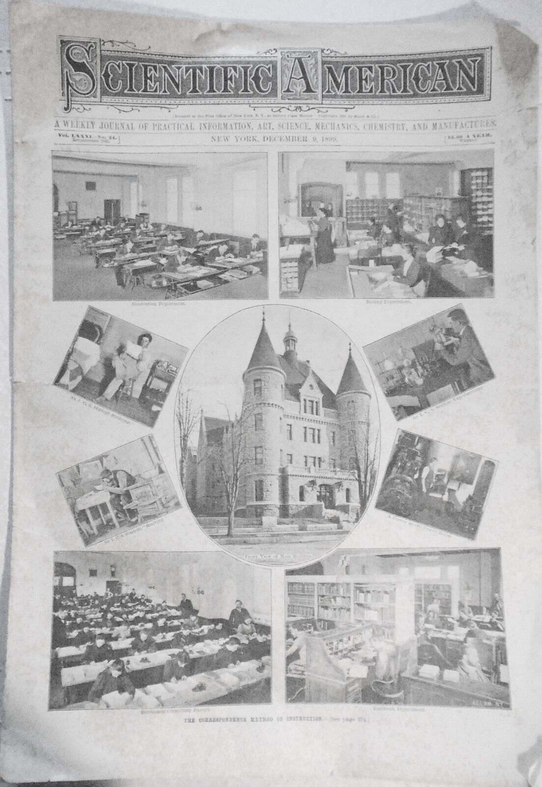 Scientific American - December 9, 1899 - Correspondence method of education, etc