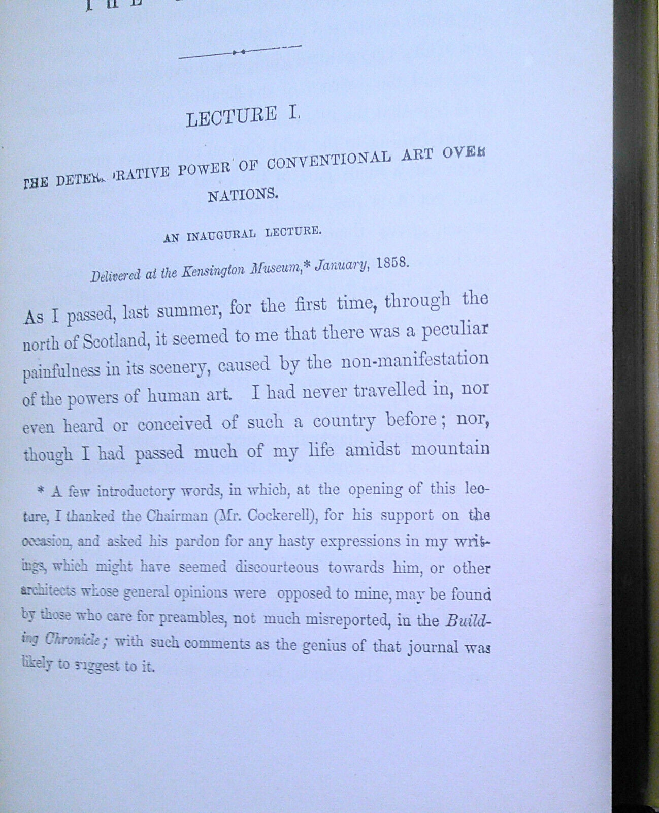 Works of John Ruskin - Lectures on Art - Popular Edition, 1885