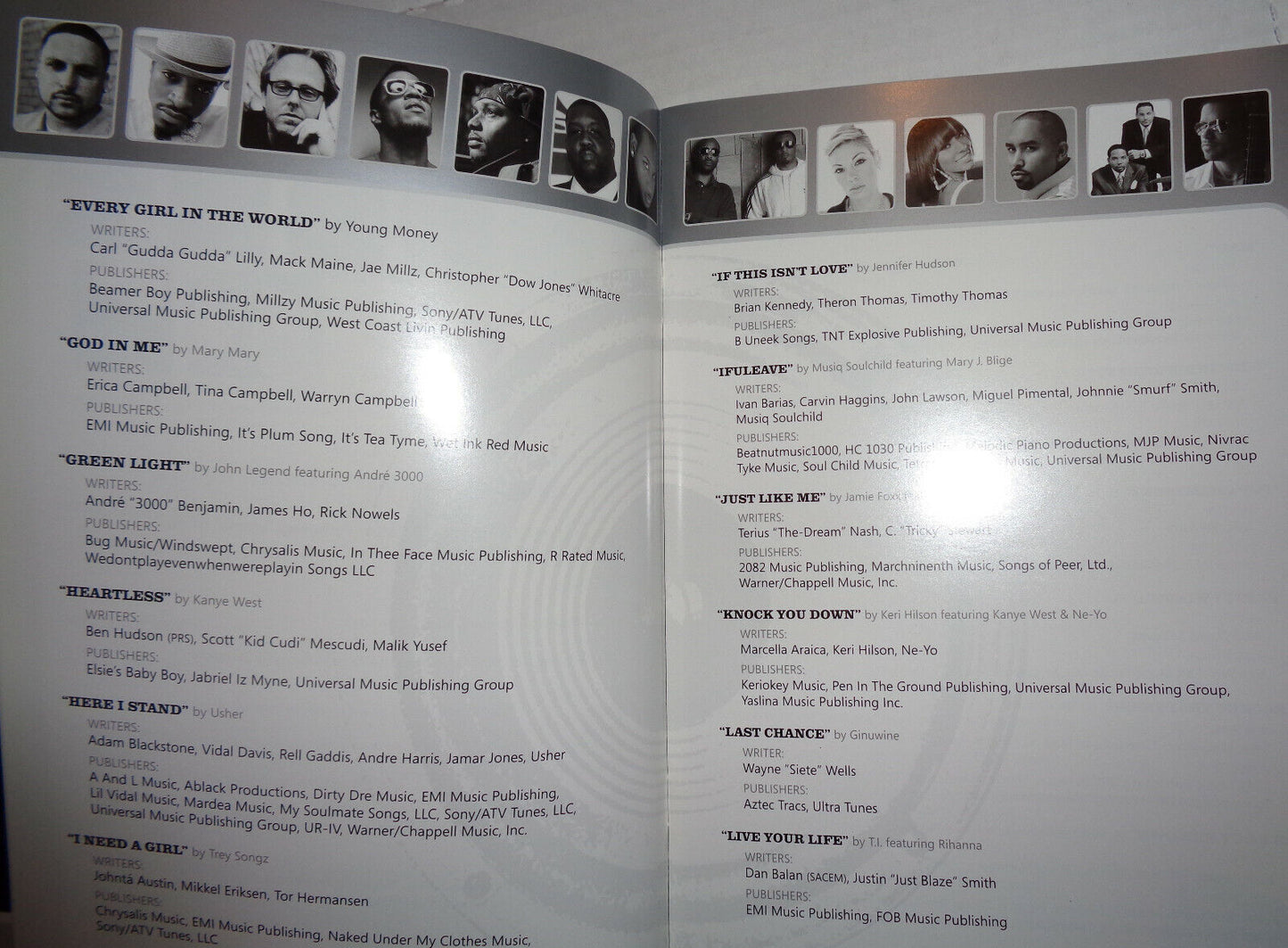 2010 ASCAP Rhythm & Soul Music Awards - Souvenir Program - Dr Dre, Janelle Monae