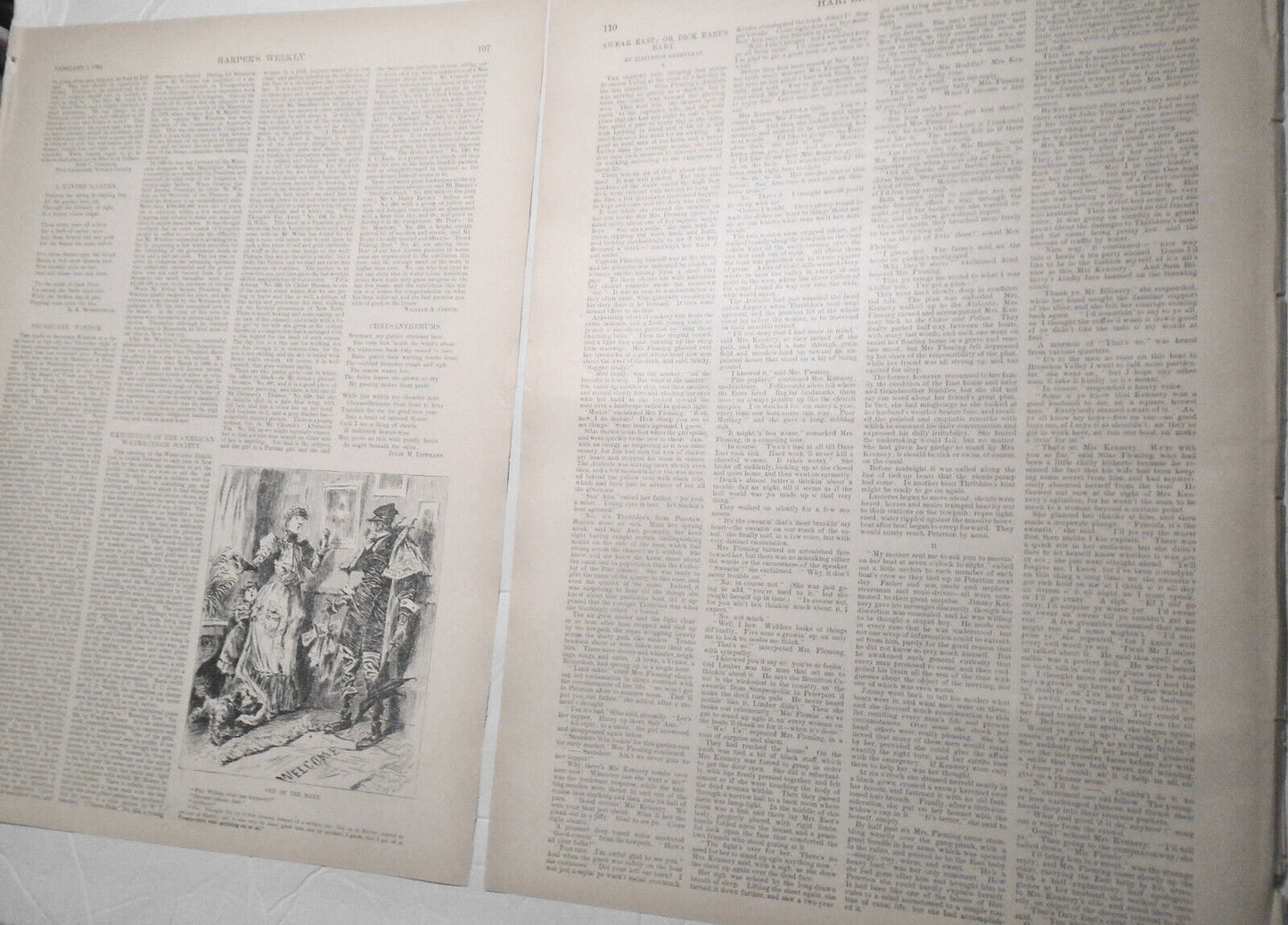 1891 Remington : The Sioux War - Review Of General Miles's Army - 2 prints orig