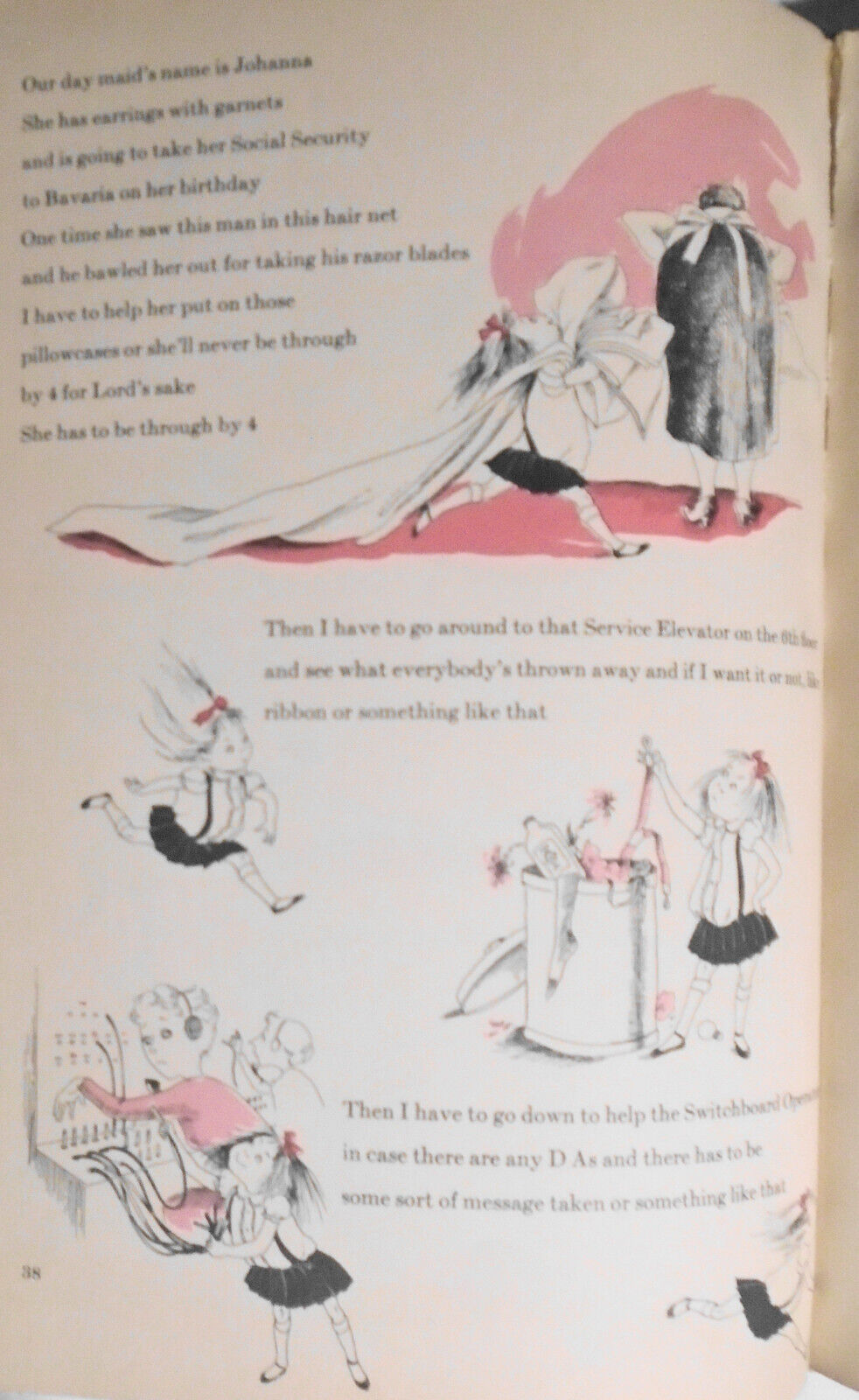 1955 ELOISE, by Kay Thompson. Drawings by Hilary Knight 1st Edition 4th Printing