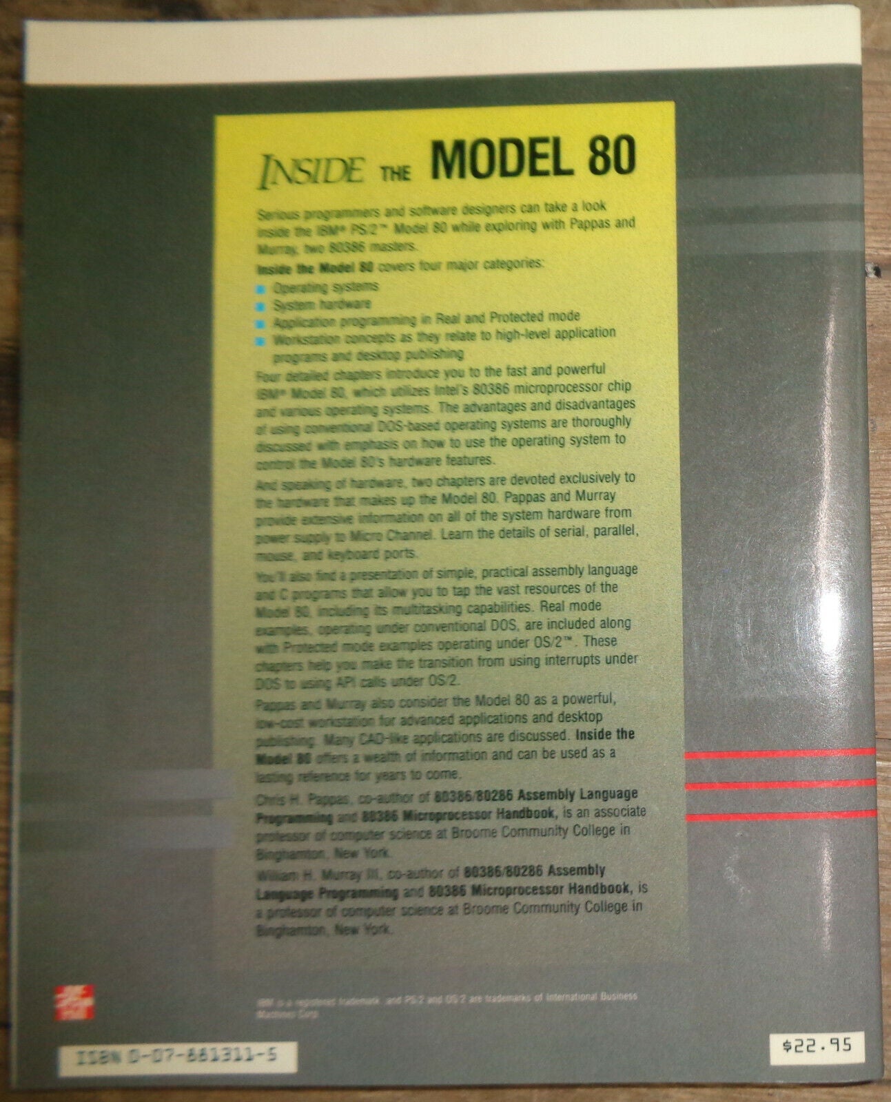 Inside the Model 80 by Chris H. Pappas; Murray, William H, III  - FINE CONDITION
