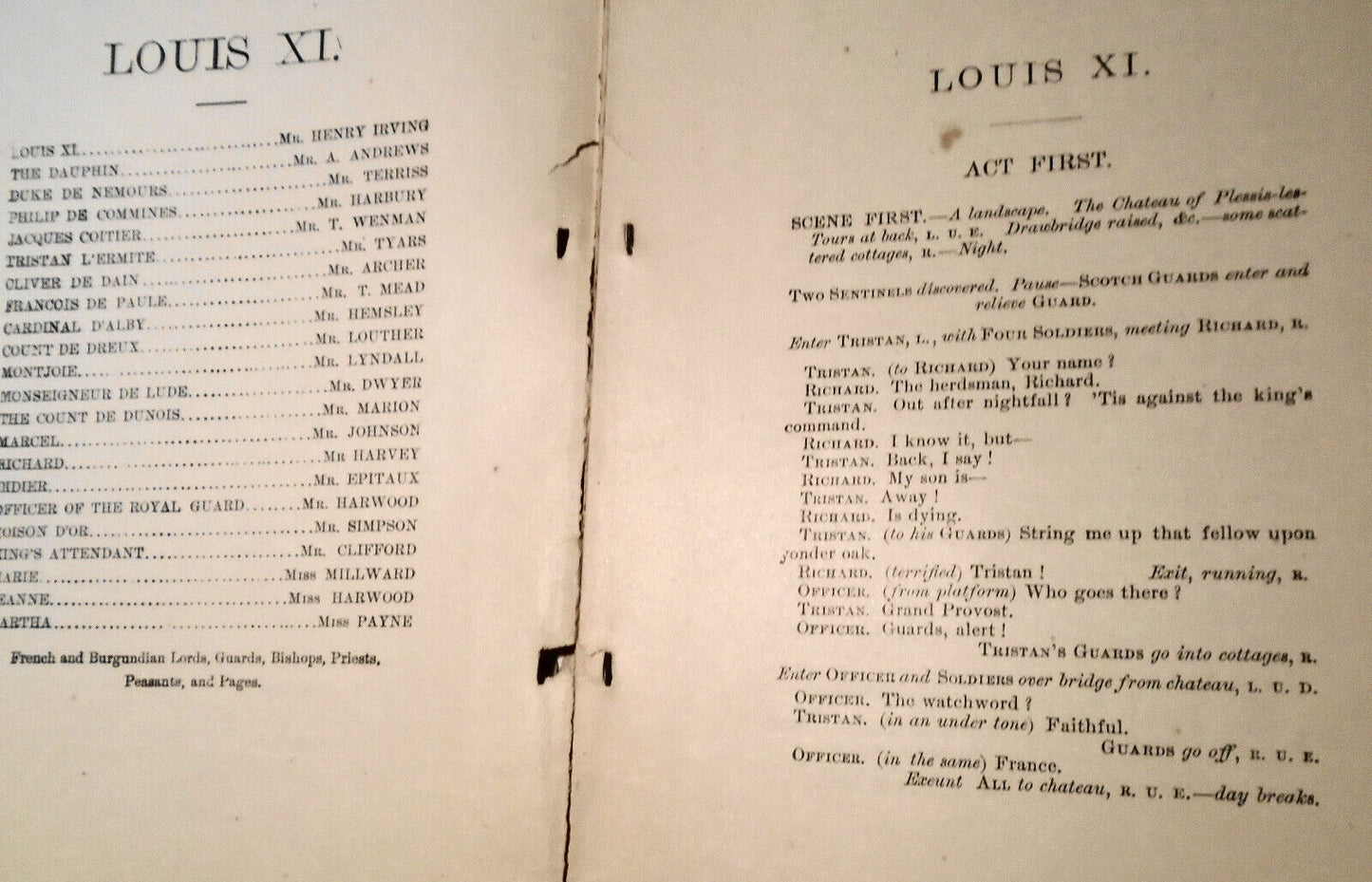 Louis XI : an historical drama in three acts. [1876]