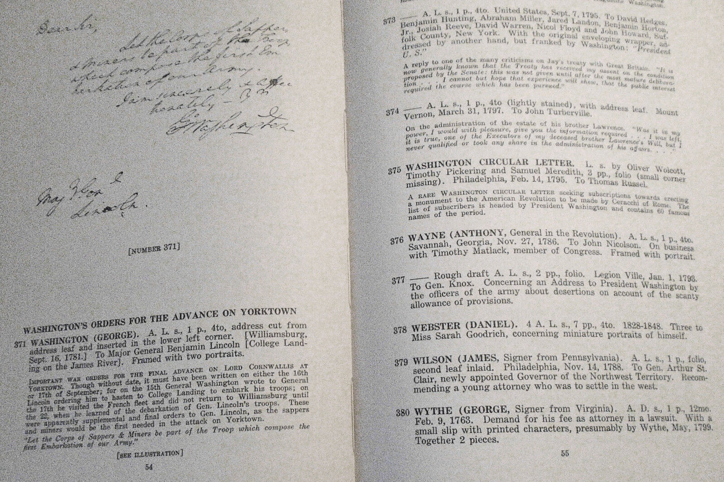 Library & Autograph Collection Of Thomas B Clarke.. Emancipation amendment. 1931