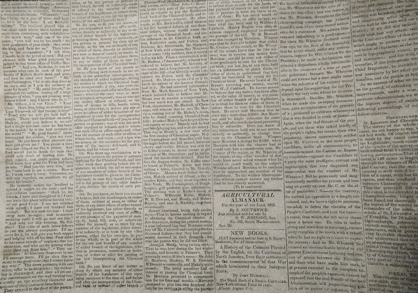 The National Democrat, December  3, 1824, Albany, New Y.