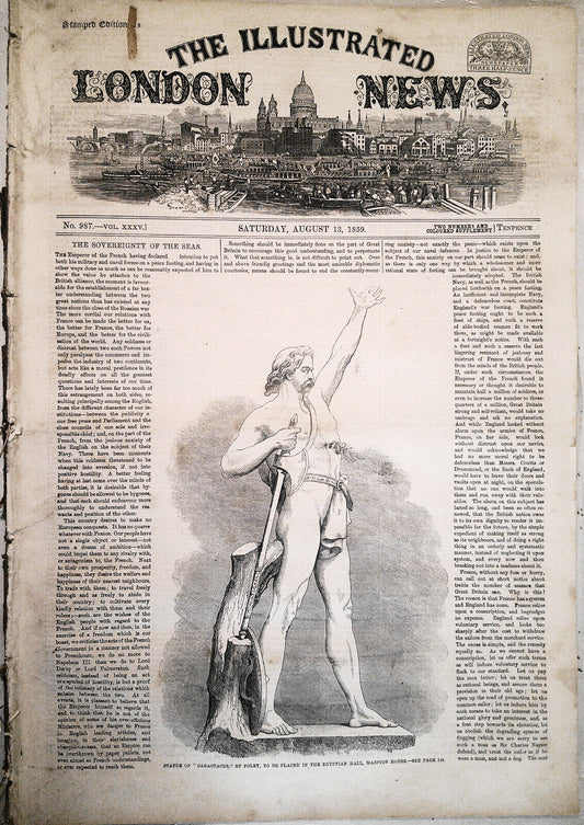 Illustrated London News, August 13, 1859. Sovereignty of the Seas; Great Eastern