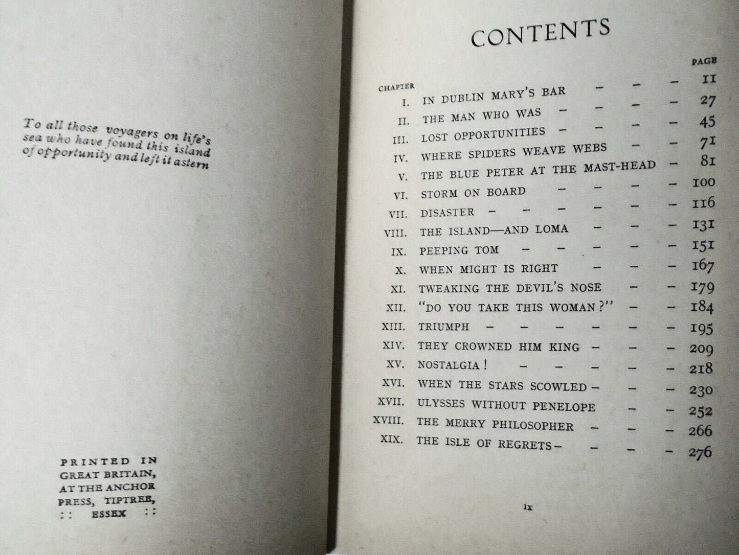 Opportunity, by Andrew Soutar. [1932]. Hardcover/DJ. Scarce.