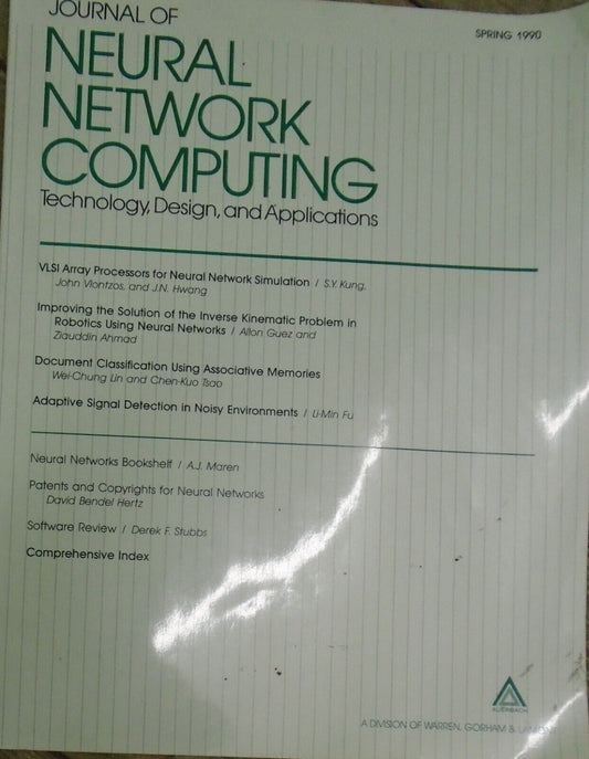 Journal of Neural Network Computing, Spring 1990