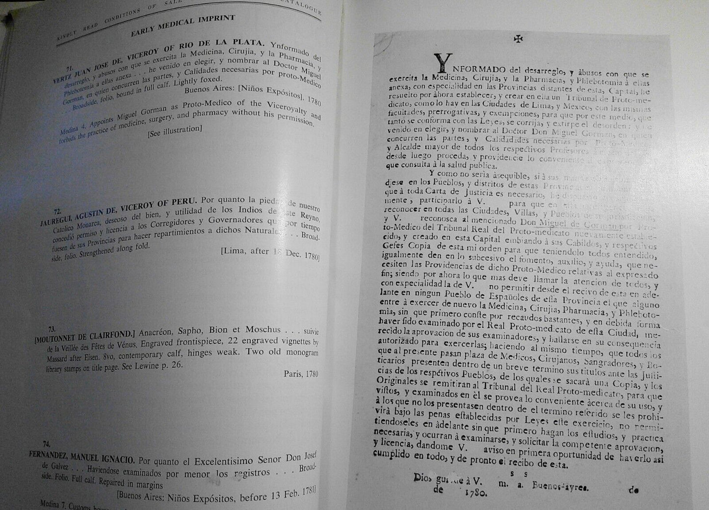 Distinguished Library of Oscar Carbone - Parts 1&2, 1968. Parke-Bernet Galleries