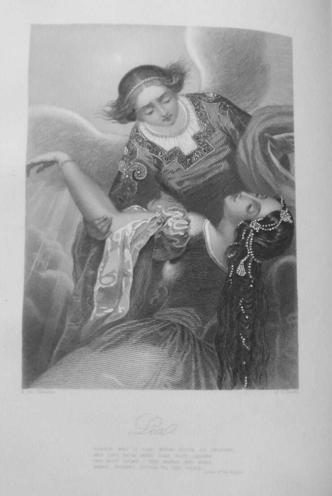 The poetical works of Thomas Moore. A new collated edition [185-?]. Illustrated